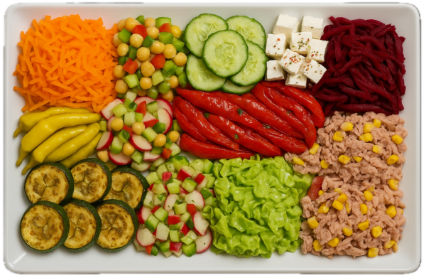 Frischer Salatteller zum Mitnehmen – Bild 8